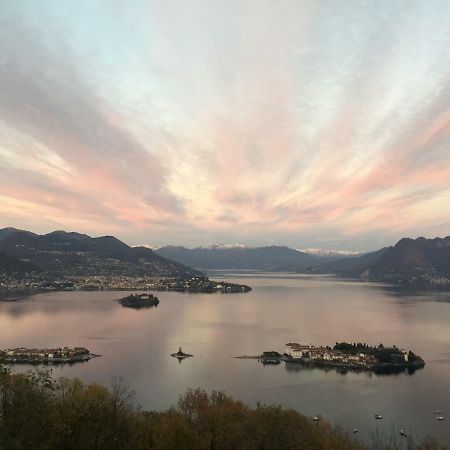 Tramonto in Cà delle Isole Stresa Exterior foto